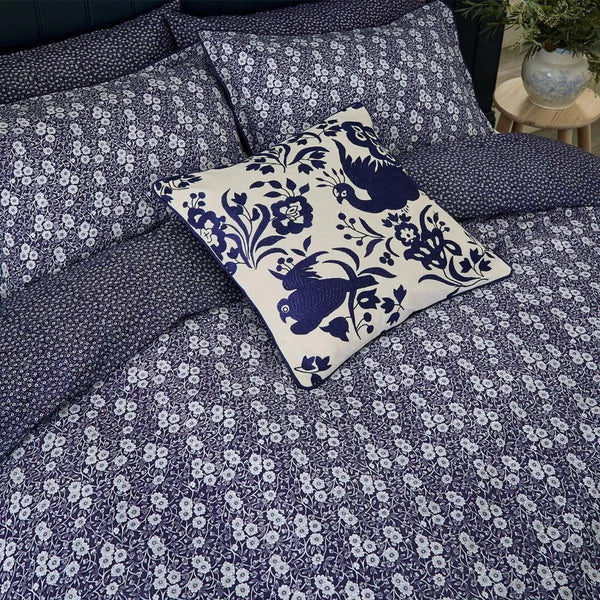 インテリア小物 Burleigh Calico Cushion 50cm x 50cm