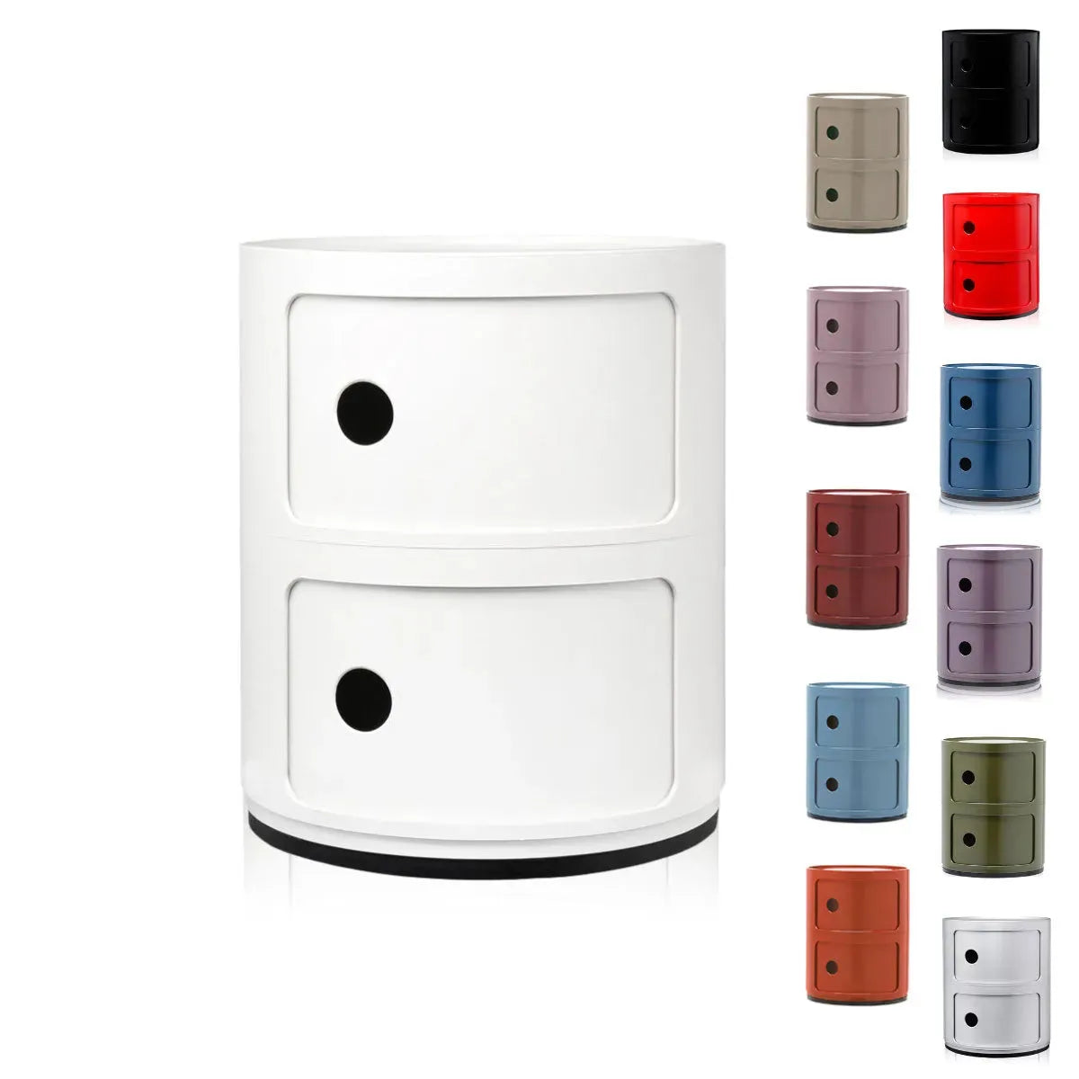 Componibili Classic Cabinet 2 Tier - Kartell - Courthouse Interiors