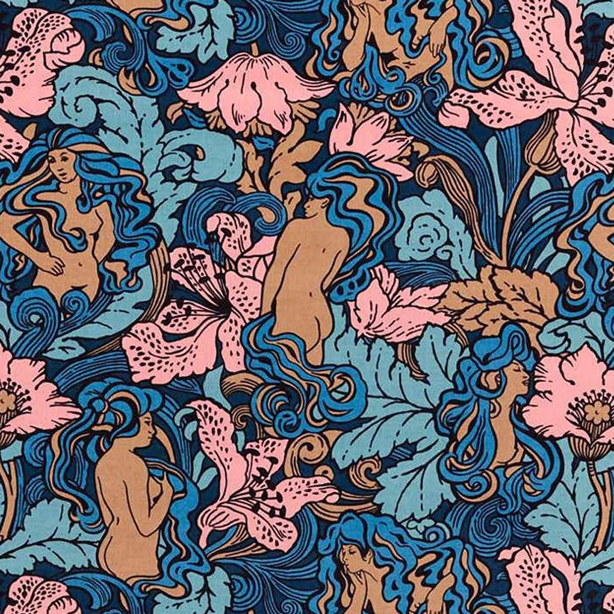 Archive by Sanderson &#39;Forbidden Fruit - Stoned Rose&#39; Fabric
