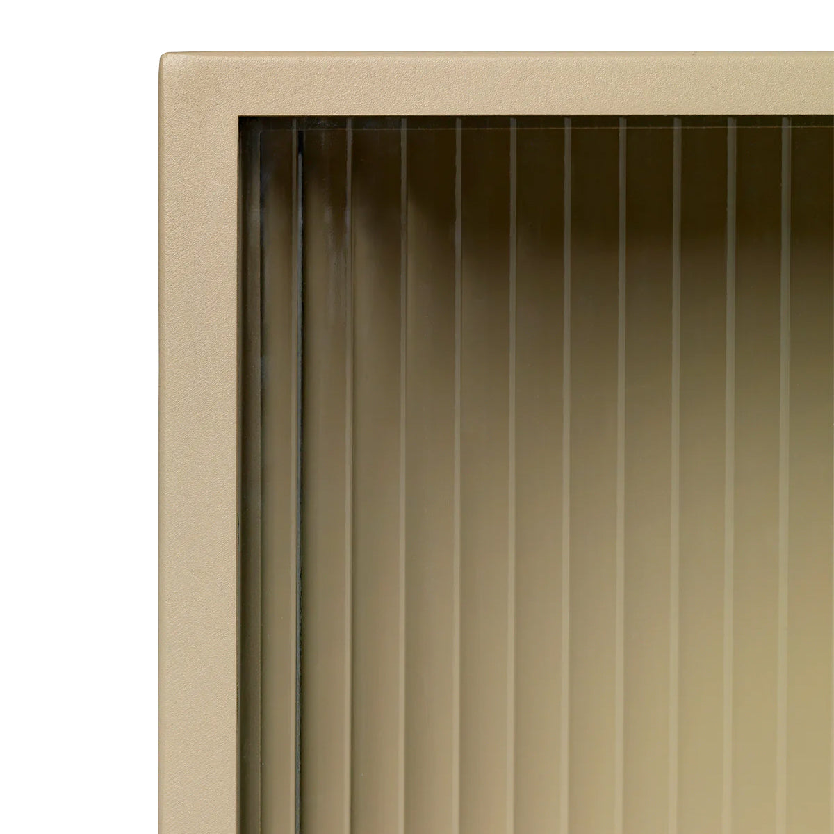 Haze Wall Cabinet With Reeded Glass - ferm LIVING