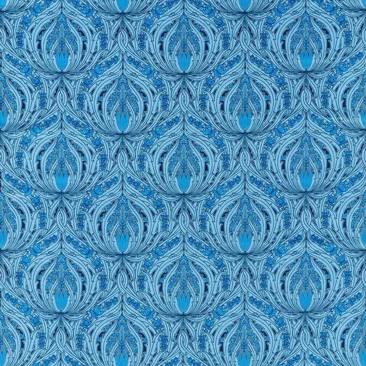 Archive by Sanderson &#39;Mildmay - Majorelle Blue&#39; Fabric