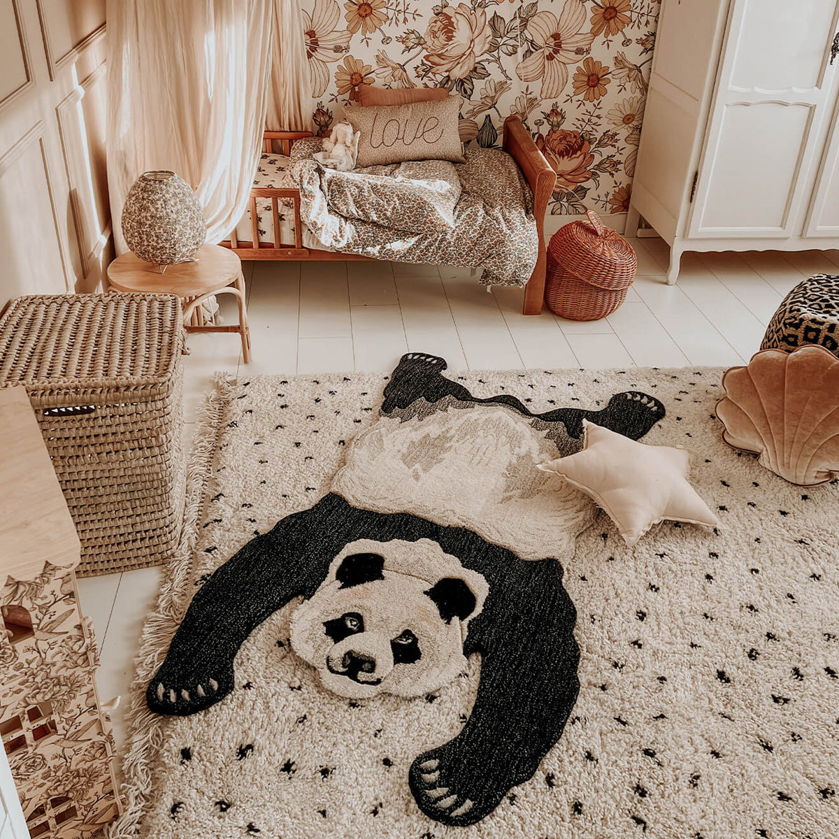 Plumpy Panda Rug Large - Doing Goods