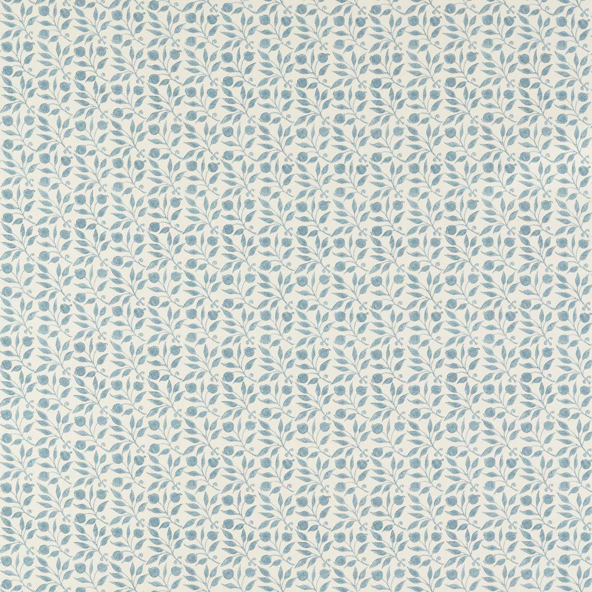 Morris &amp; Co &#39;Rosehip - Mineral Blue&#39; Outdoor Fabric
