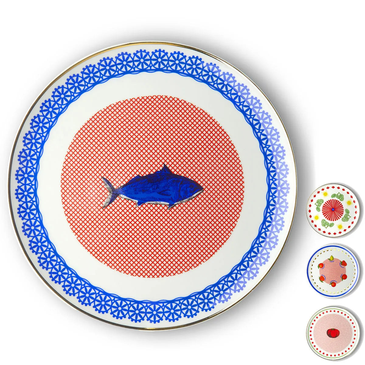新品 Bitossi  Bel Paese 3枚セット Bel Paese Serving Plate 32cm - Bitossi Home - Courthouse Interiors