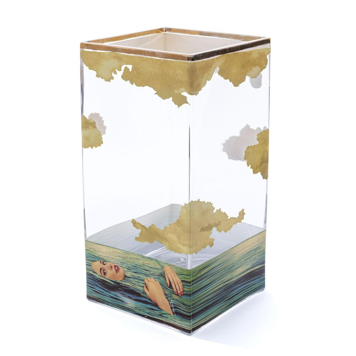 Seletti X Toiletpaper &#39;Sea Girl&#39; Glass Vase