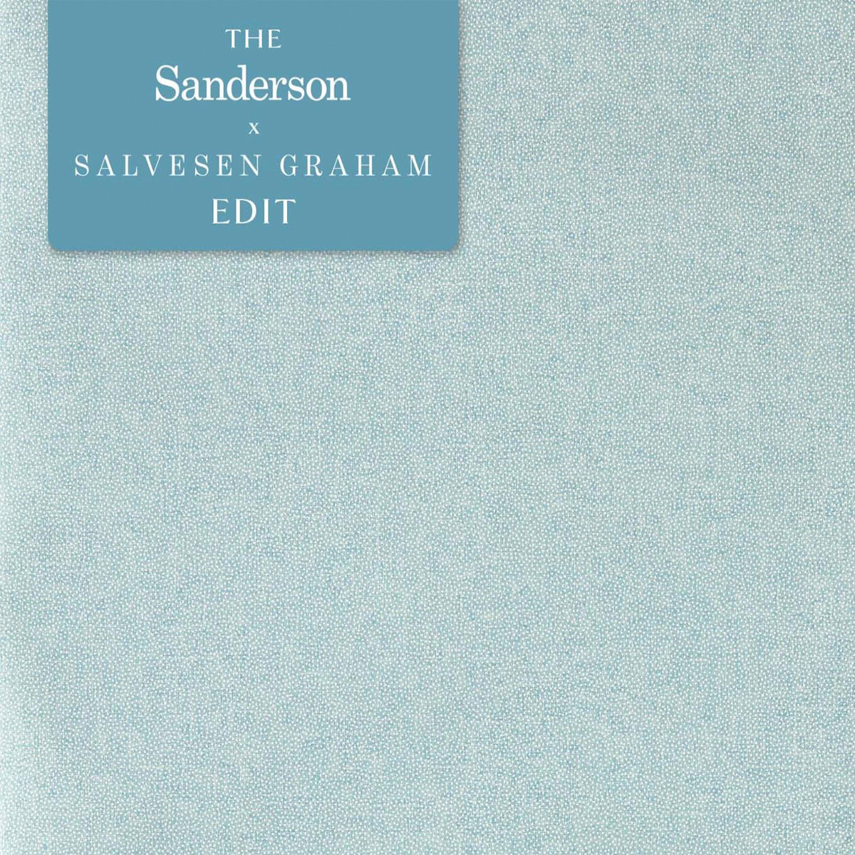 Sanderson X Salvesen Graham &#39;Sessile Plain - Indigo&#39; Wallpaper