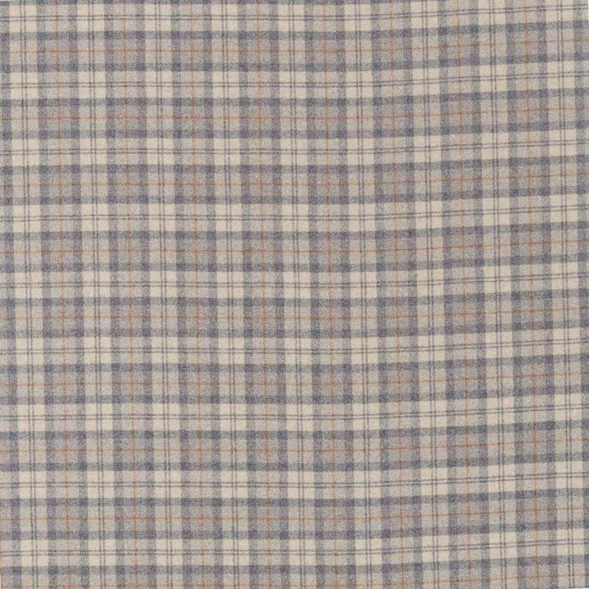 Sanderson &#39;Fenton Check - Grey/Cinnamon&#39; Fabric