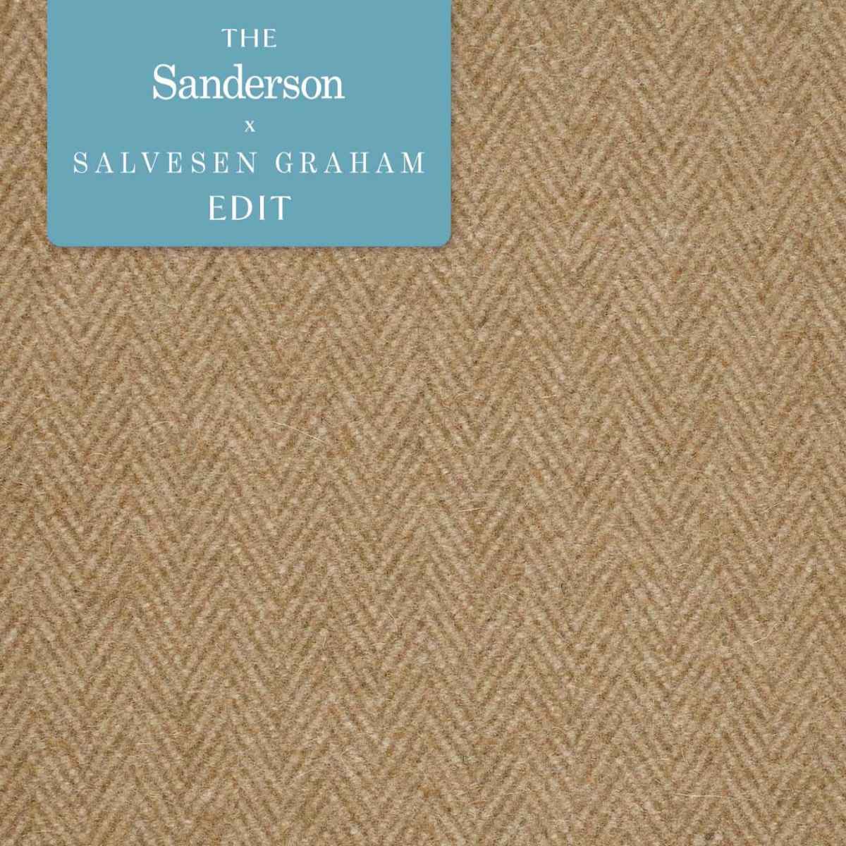 Sanderson X Salvesen Graham &#39;Portland - Caramel&#39; Fabric