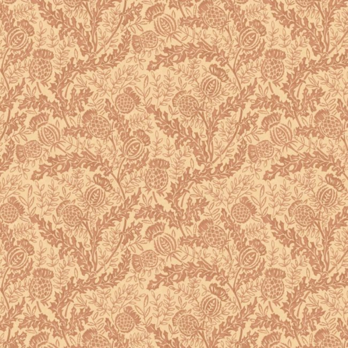 Mulberry Home &#39;Mulberry Thistle - Russet&#39; Wallpaper