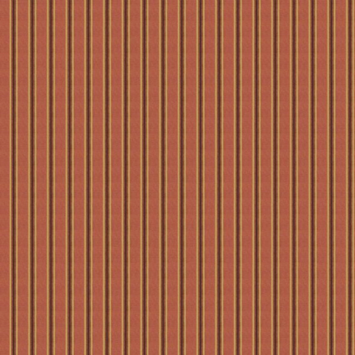 Mulberry Home &#39;Somerton Stripe - Russet&#39; Wallpaper