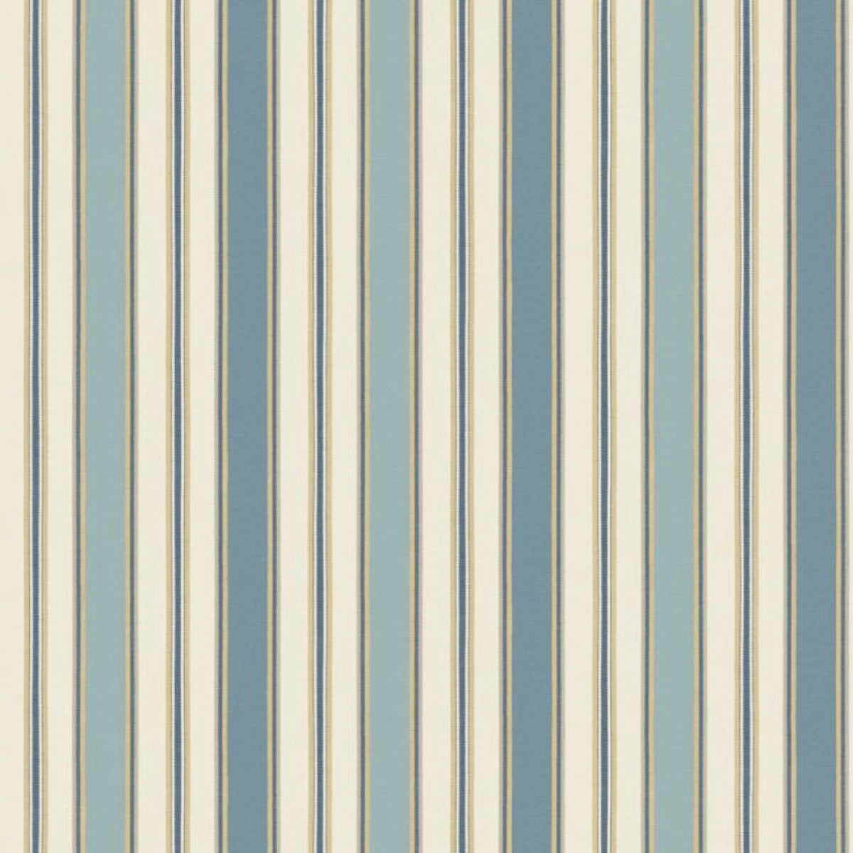 GP&amp;J Baker &#39;Melbourne Stripe - Blue&#39; Wallpaper