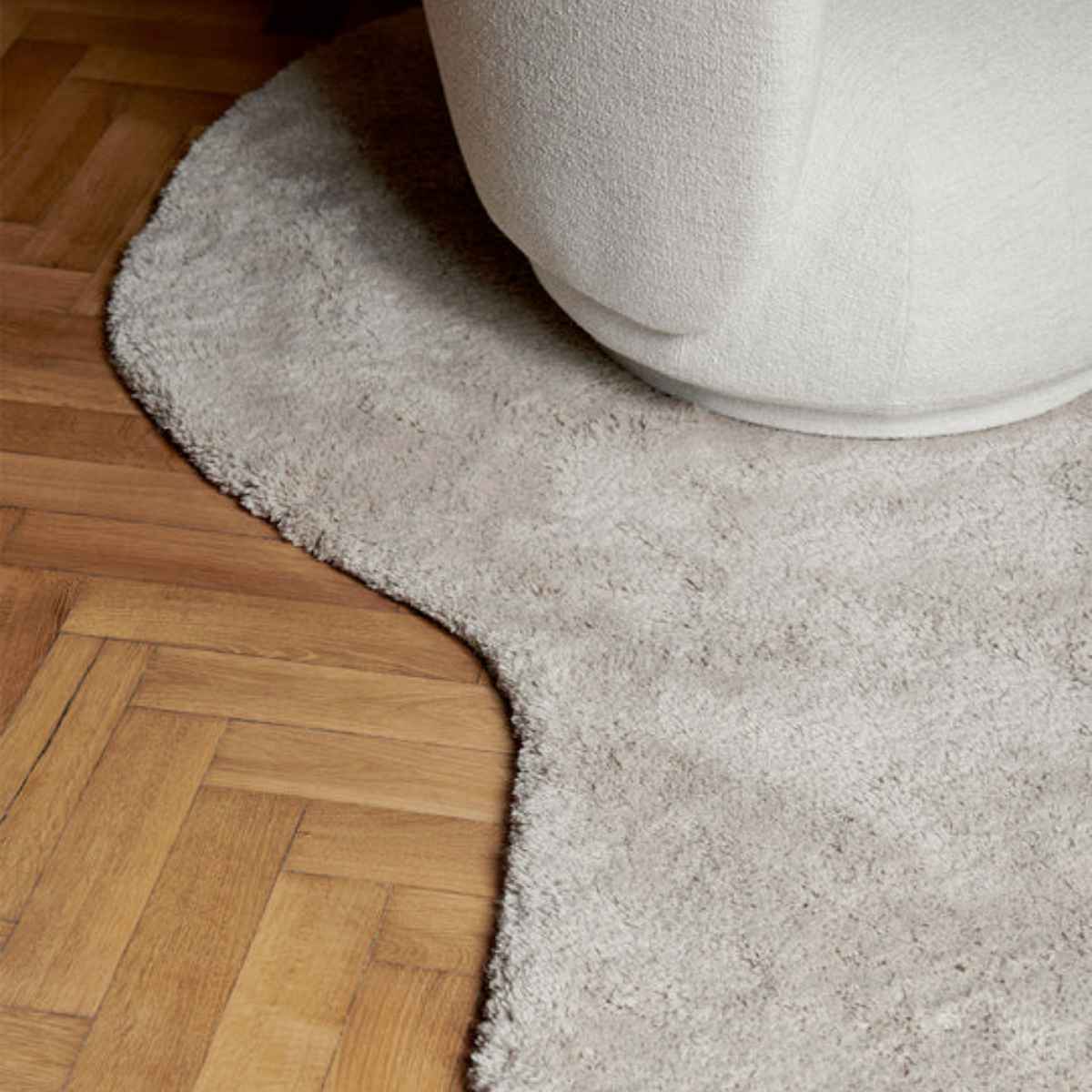 Forma Wool Rug Large Off White - ferm LIVING