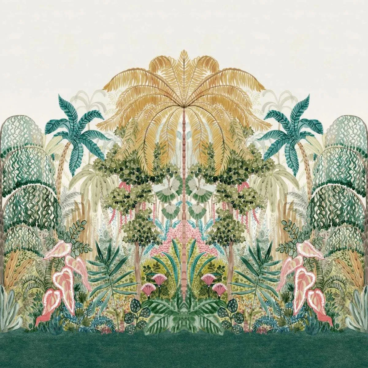Clarke & Clarke X Breegan Jane 'Mombasa - Tropical' Wallpaper ...