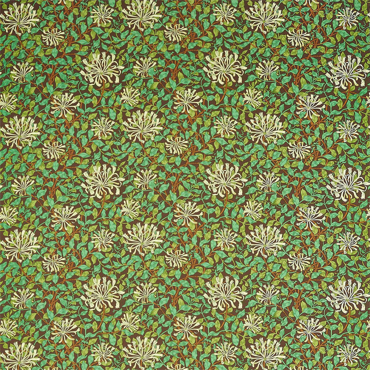 Morris &amp; Co &#39;Honeysuckle - Autumn&#39; Fabric