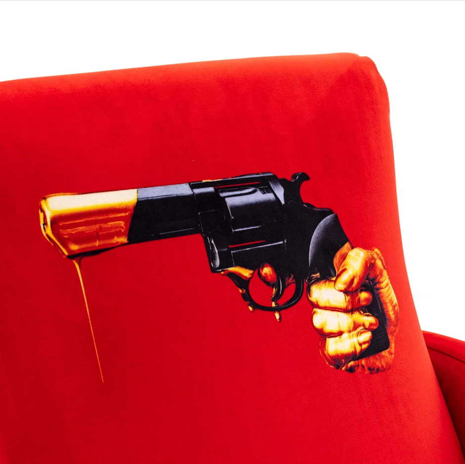 Seletti X Toiletpaper Magazine Armchair &#39;Revolver&#39;