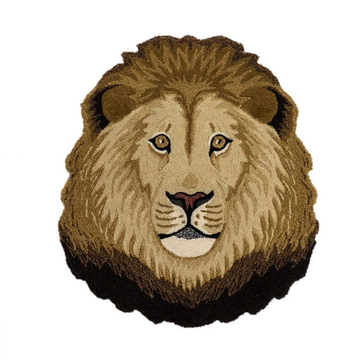 Ari Lion Head Rug Large - Doing Goods