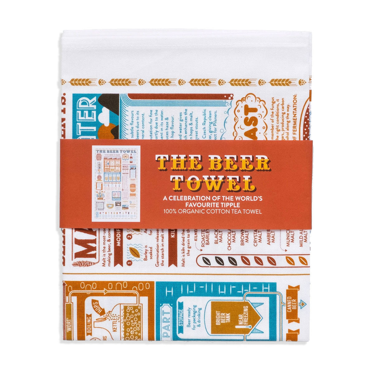 The Beer Guide Tea Towel