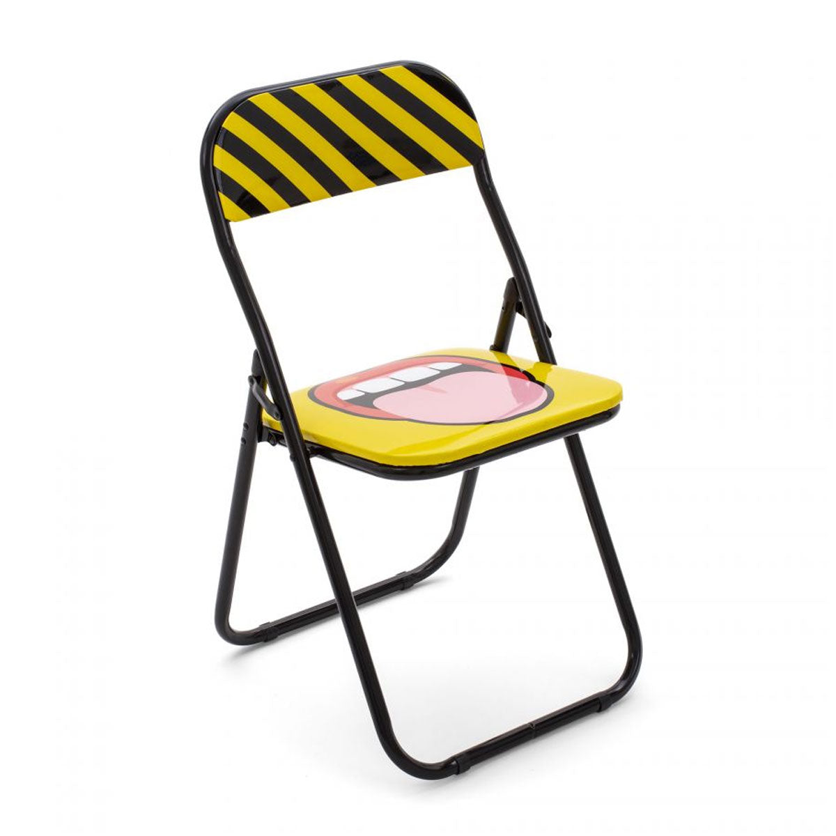 Seletti X Studio Job Folding Chair &#39;Tongue&#39;