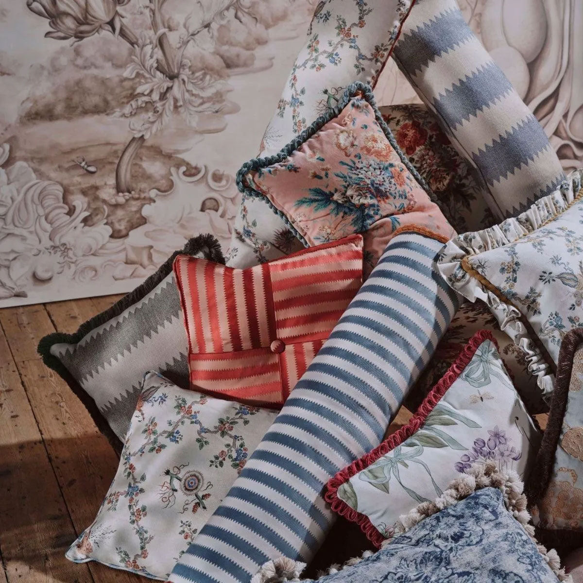 Giles Deacon and Sanderson: A Fusion of Couture and Interior Elegance