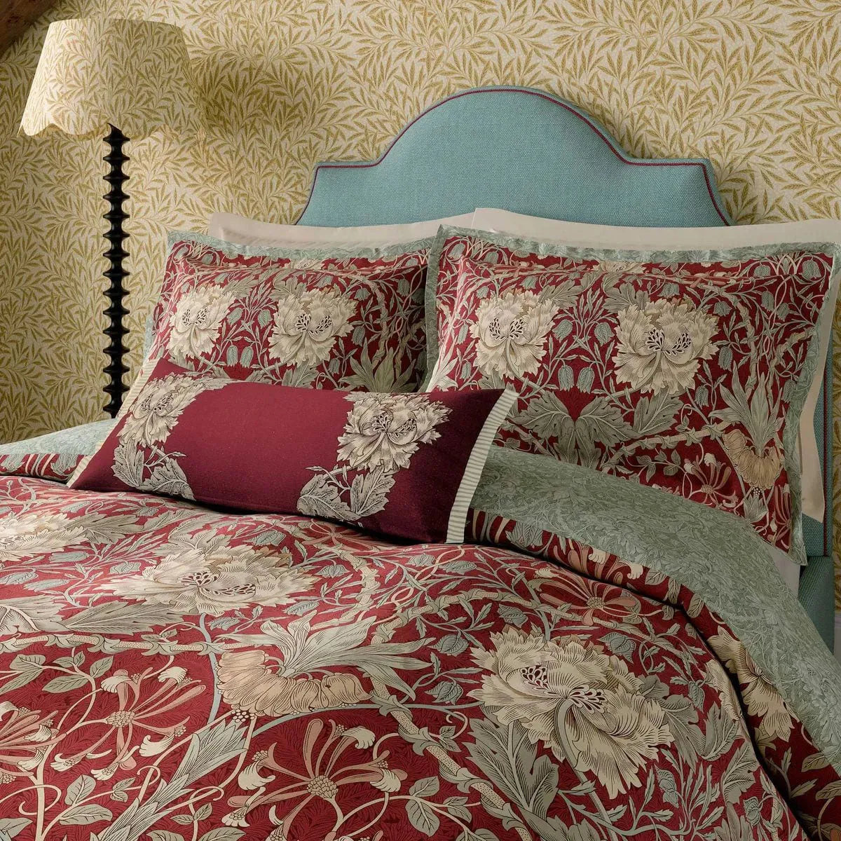 Embrace Timeless Elegance: William Morris Bedding from Courthouse Interiors