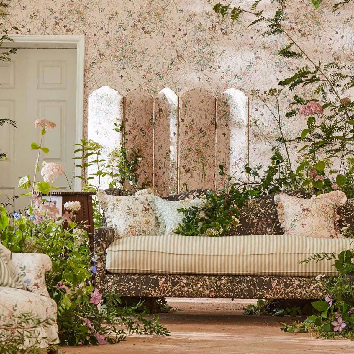 A Magical Fusion: Sanderson X Disney Fabric and Wallpaper Collaboration Transforms Interior