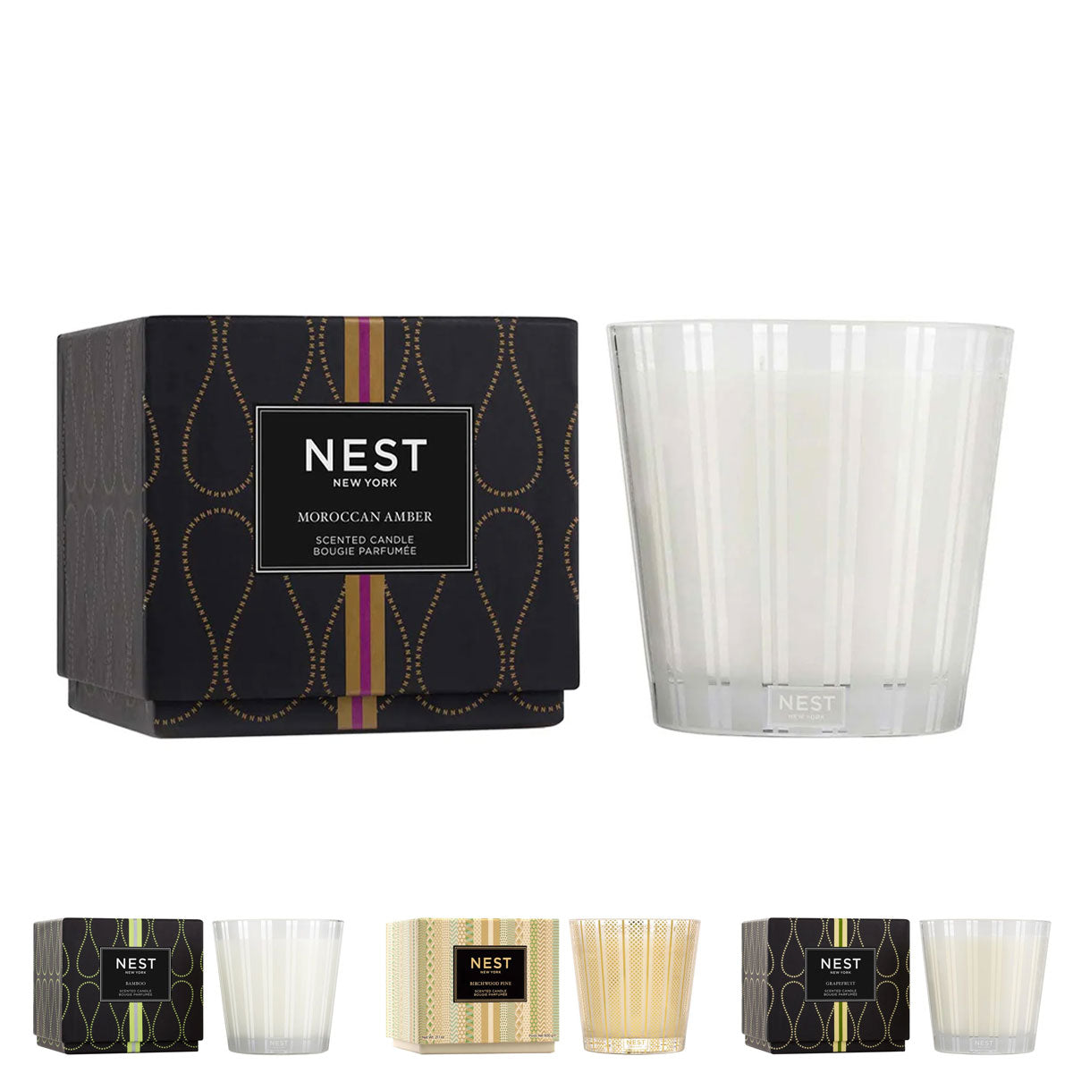 3 Wick Candle 600g - NEST New York