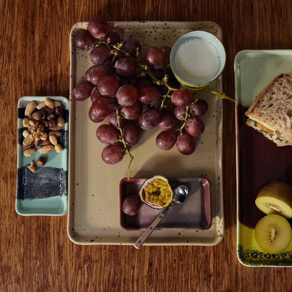 70s Ceramics Cake Tray - HKLIVING