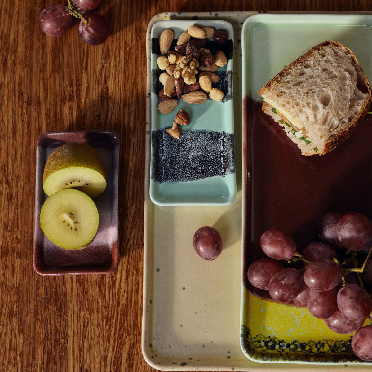 70s Ceramics Cake Tray - HKLIVING