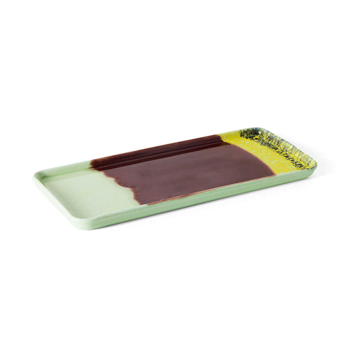 70s Ceramics Cake Tray - HKLIVING