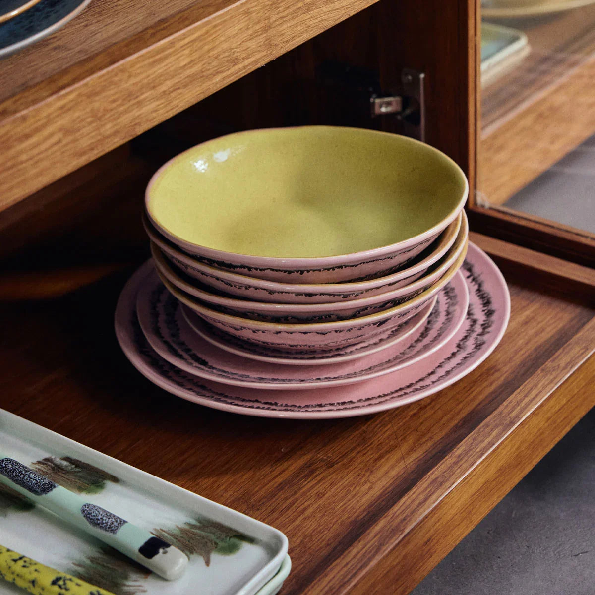 70s Ceramics Plates - HKLIVING