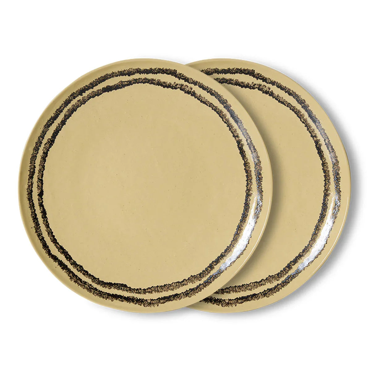 70s Ceramics Plates - HKLIVING