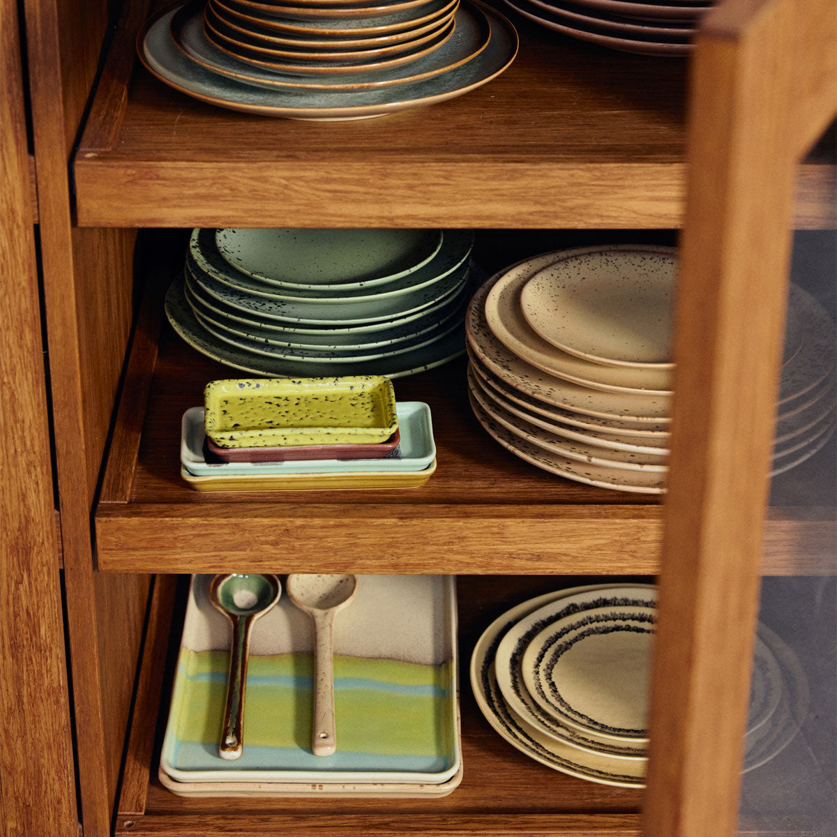 70s Ceramics Large Tray - HKLIVING