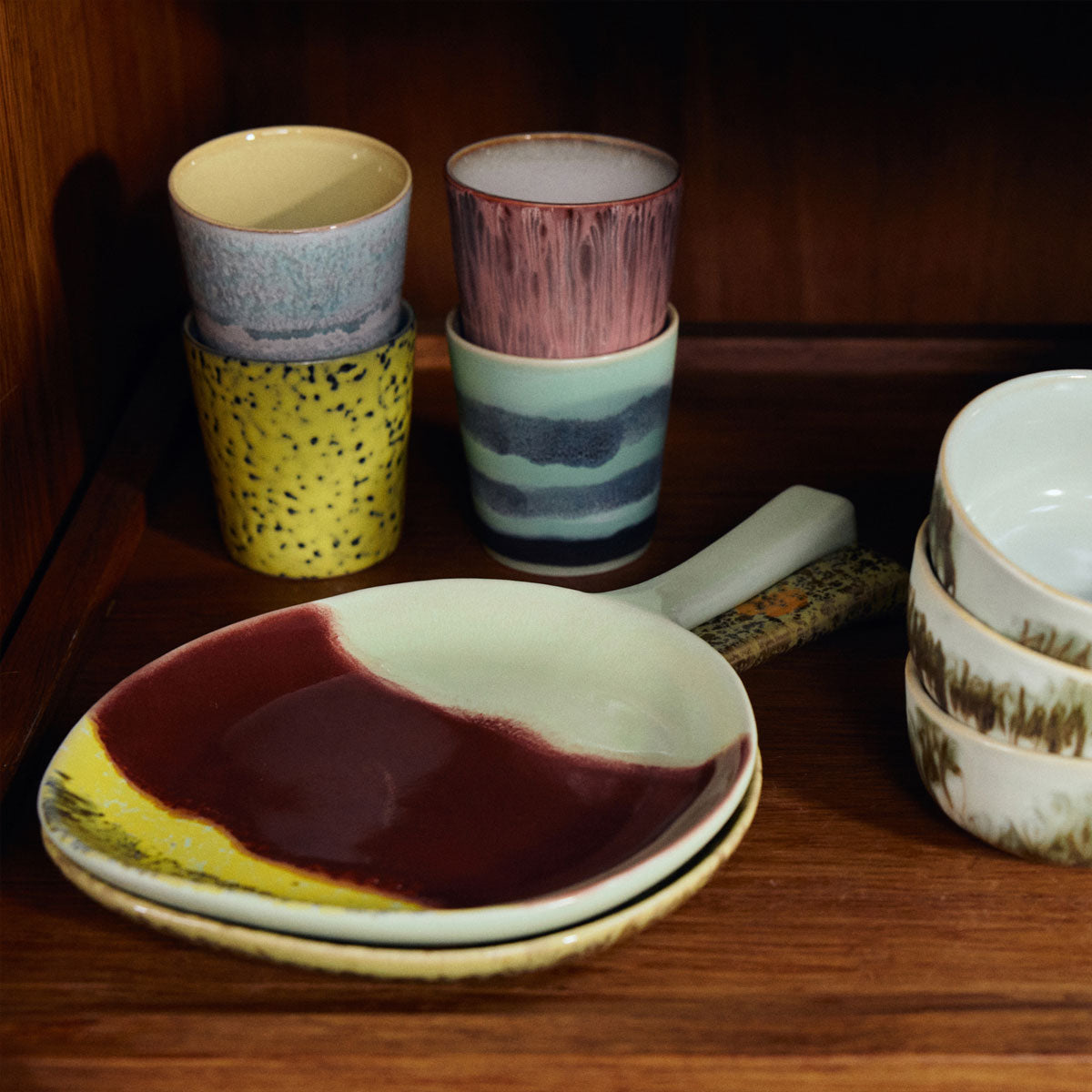 70s Ceramics Platter - HKLIVING