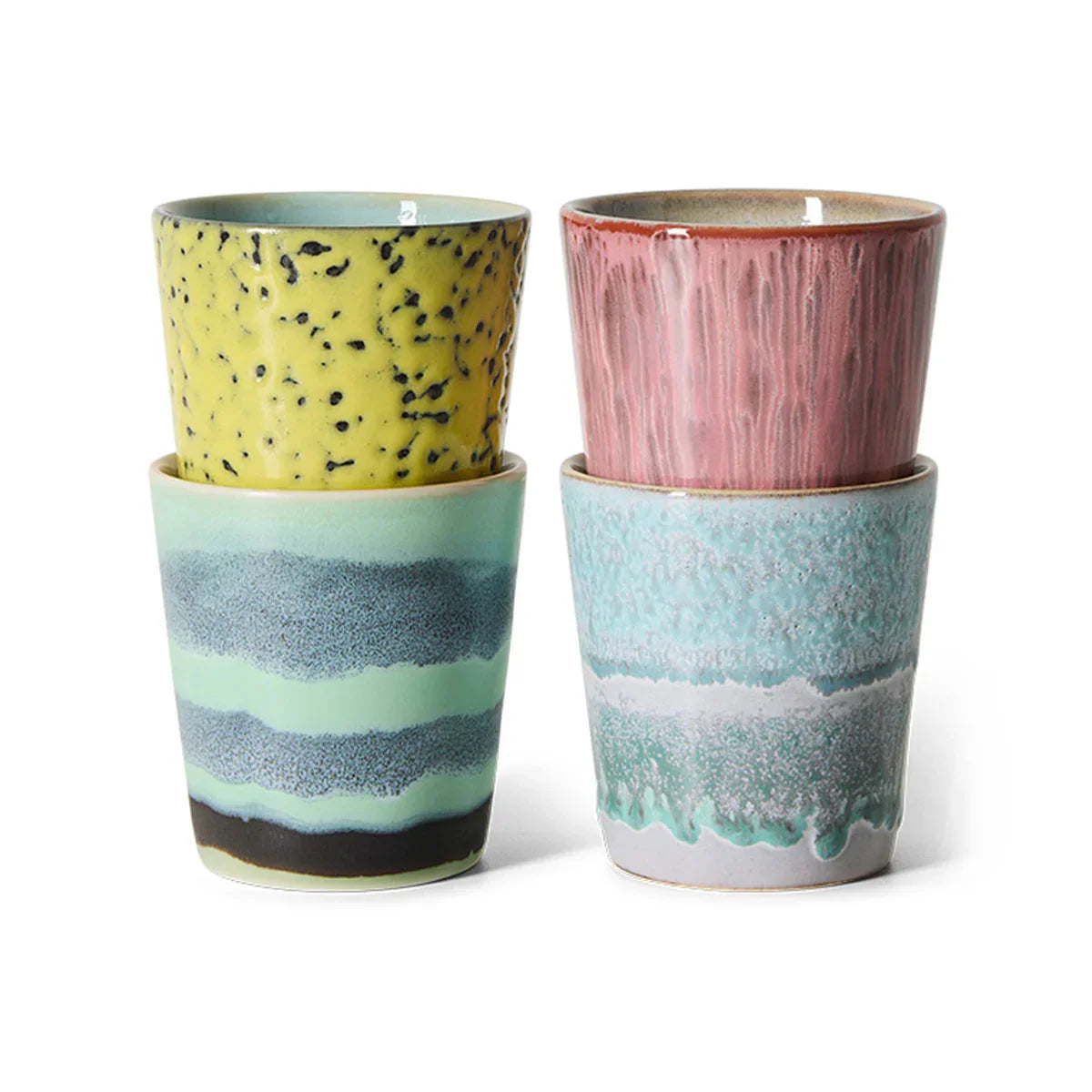 70s Ceramics Mugs - HKLIVING