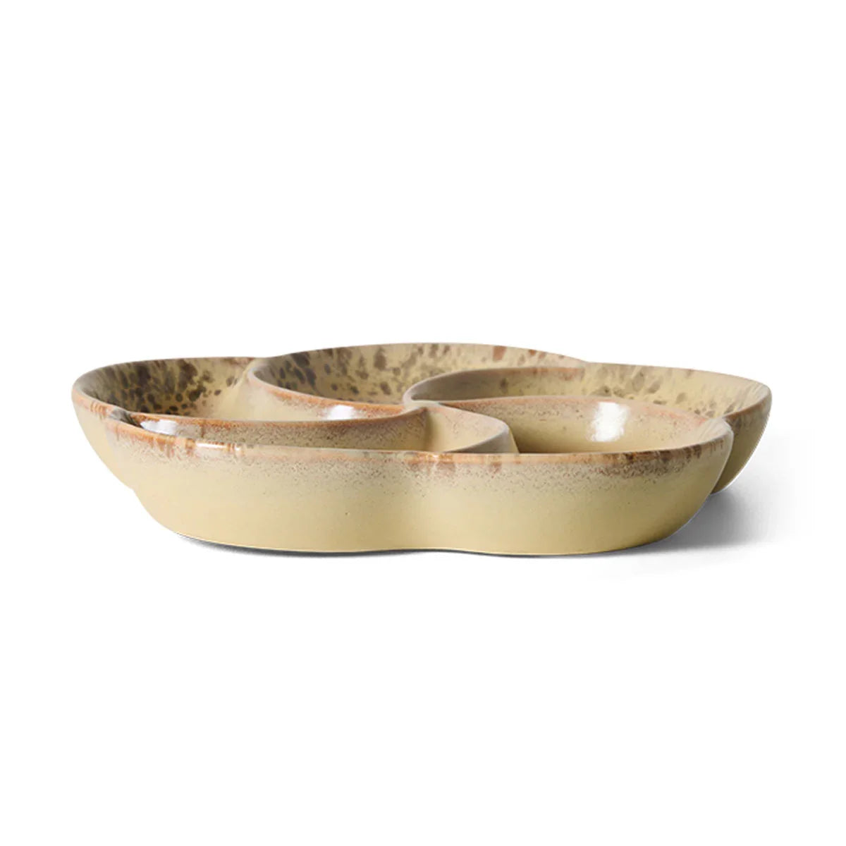 70s Ceramics Snack Tray - HKLIVING