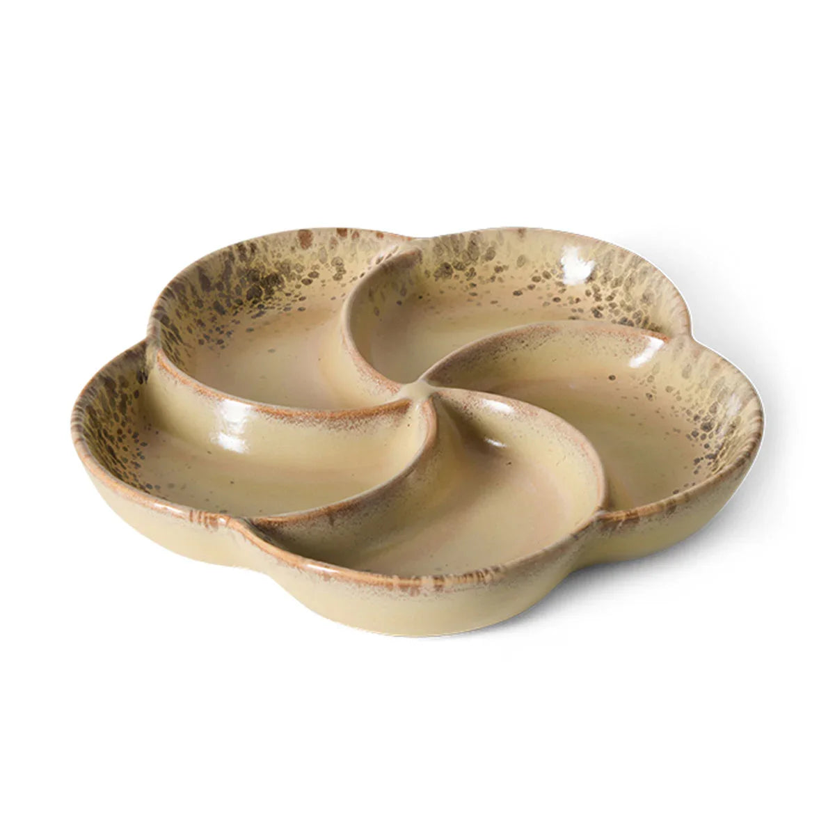 70s Ceramics Snack Tray - HKLIVING