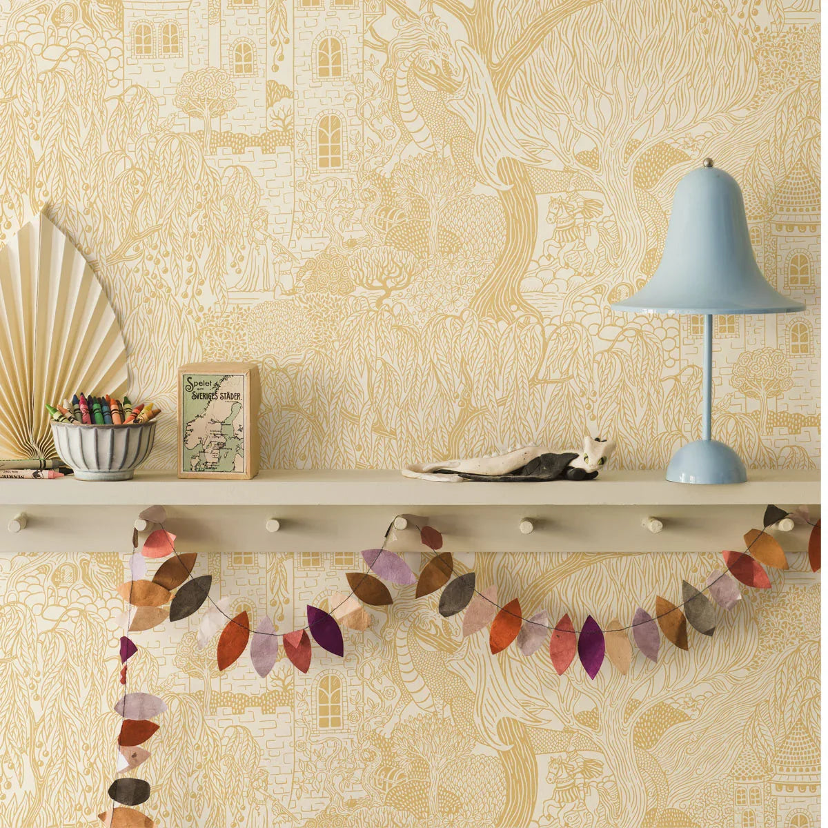 Kingdom of the Willow Wallpaper - Borastapeter