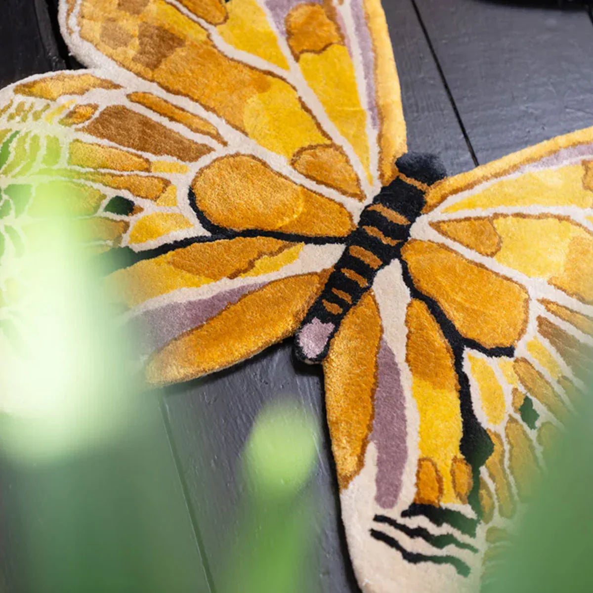 A Kaleidoscope of Papillons Hand Tufted Rugs - Wendy Morrison Design