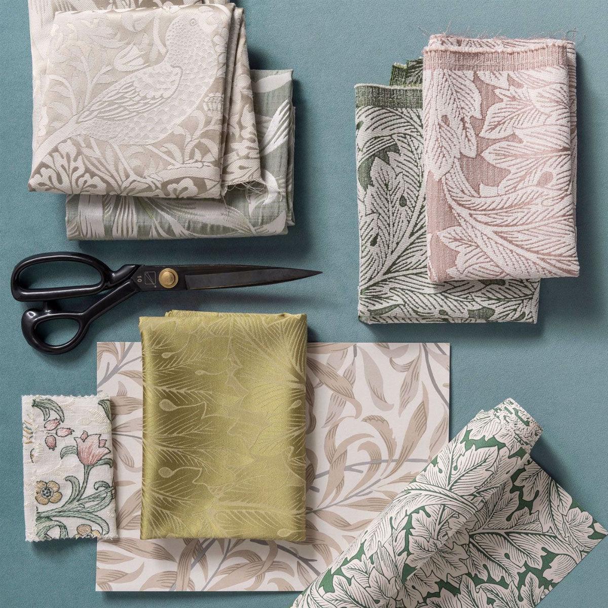 Clarke &amp; Clarke Acanthus Jacquard Fabric