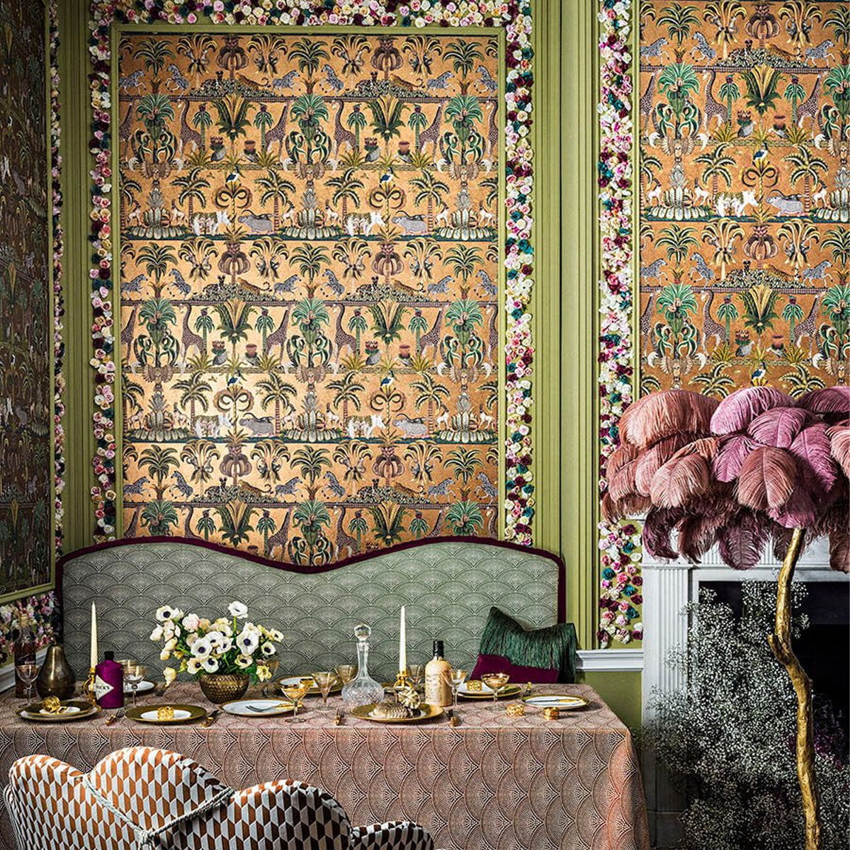 Afrika Kingdom Wallpaper - Cole & Son