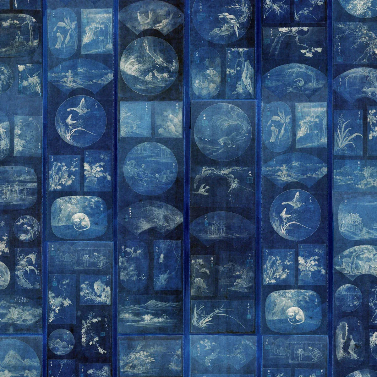 Aizome Collage Wallpaper - Mind The Gap