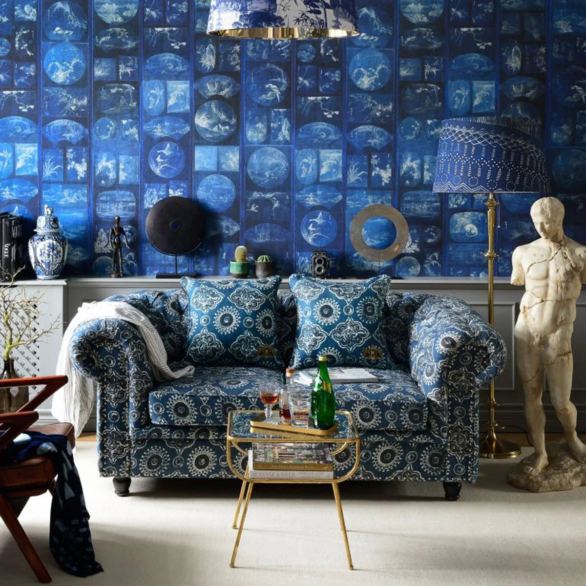 Aizome Collage Wallpaper - Mind The Gap