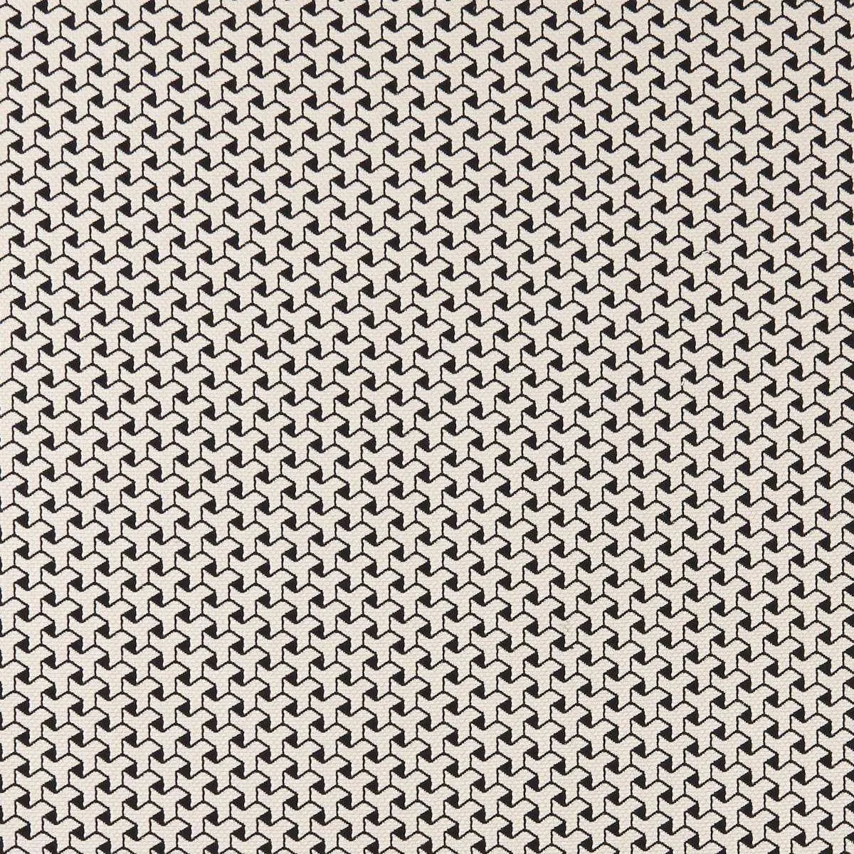 Albi Noir Fabric - Clarke & Clarke