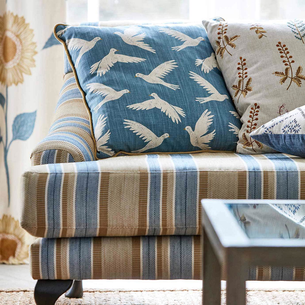 Alcott Mineral/Stone Fabric - Sanderson