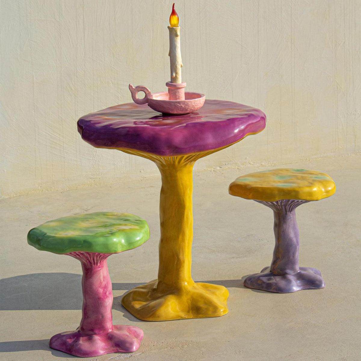 Amanita Stool &amp; Table - Seletti