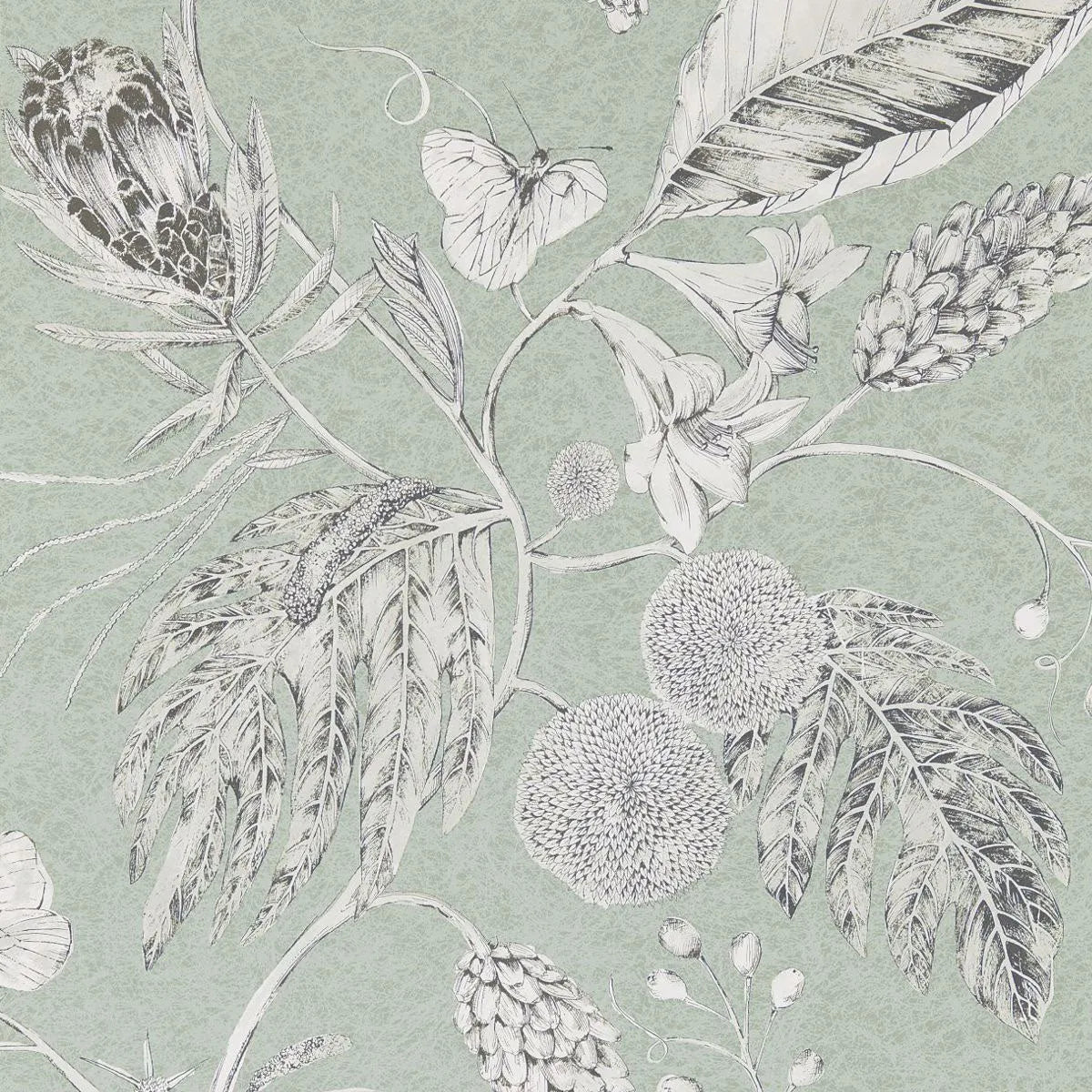 Amborella Wide Width Wallpaper - Harlequin