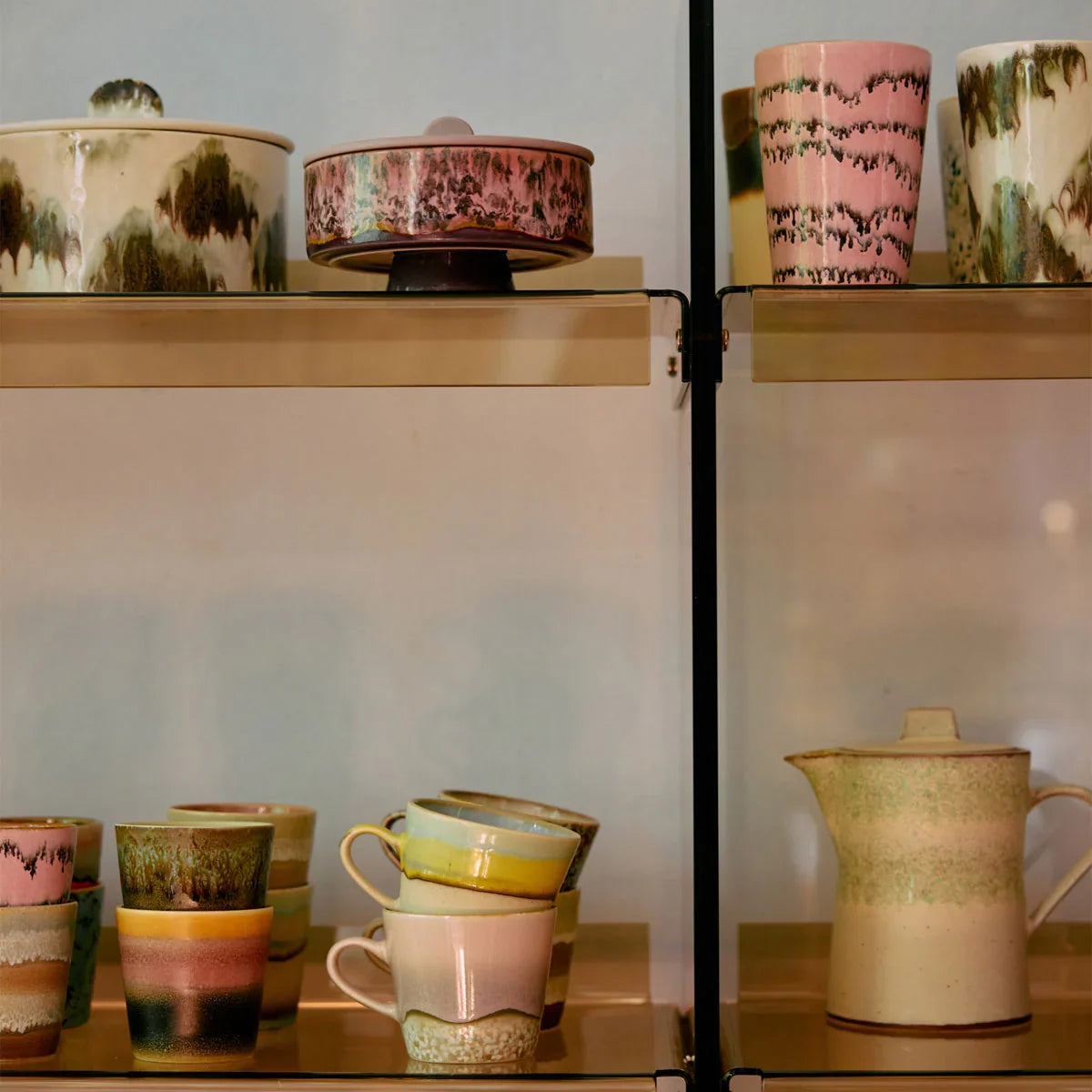 70s Ceramics Mugs - HKLIVING