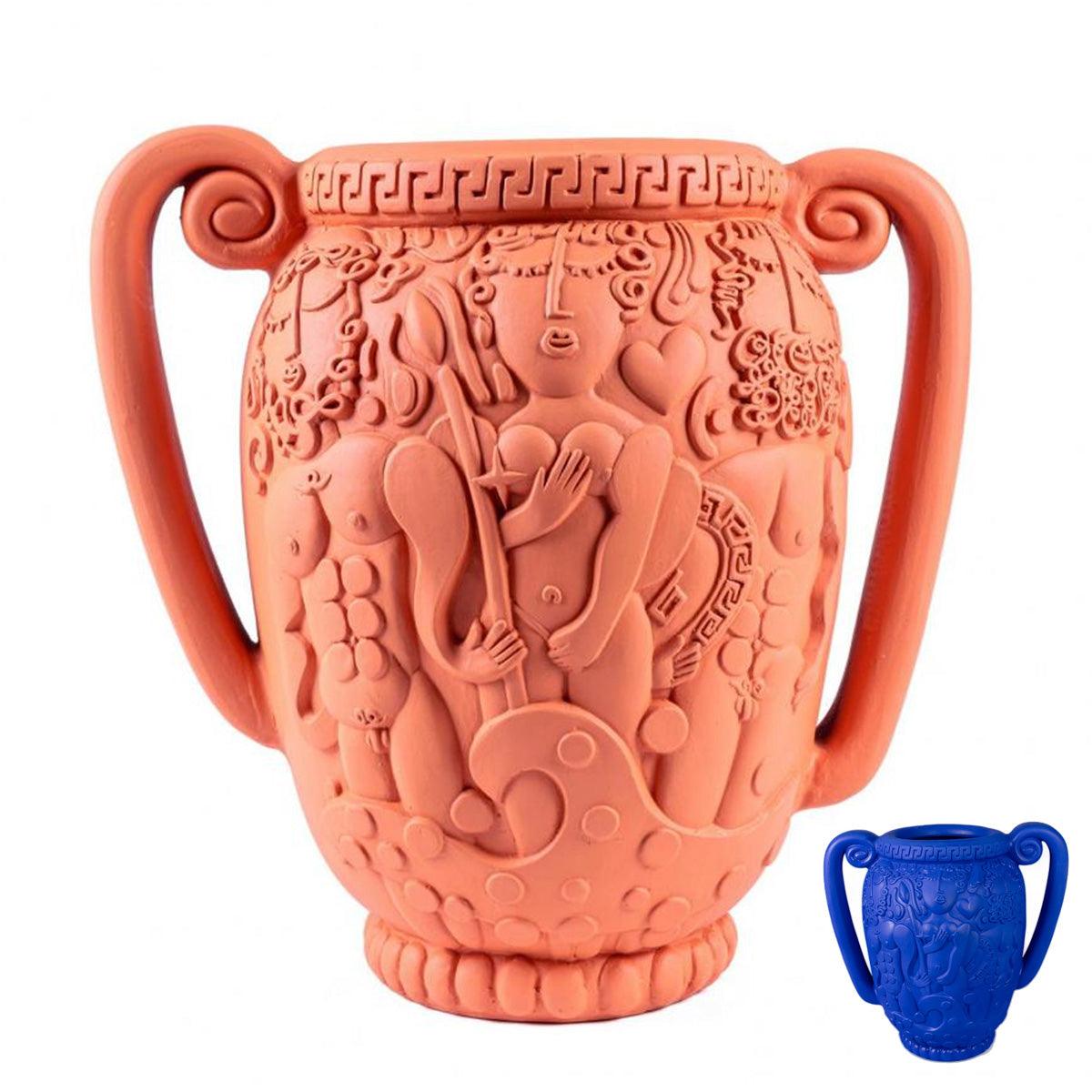 Magna Graecia Terracotta Amphora - Seletti