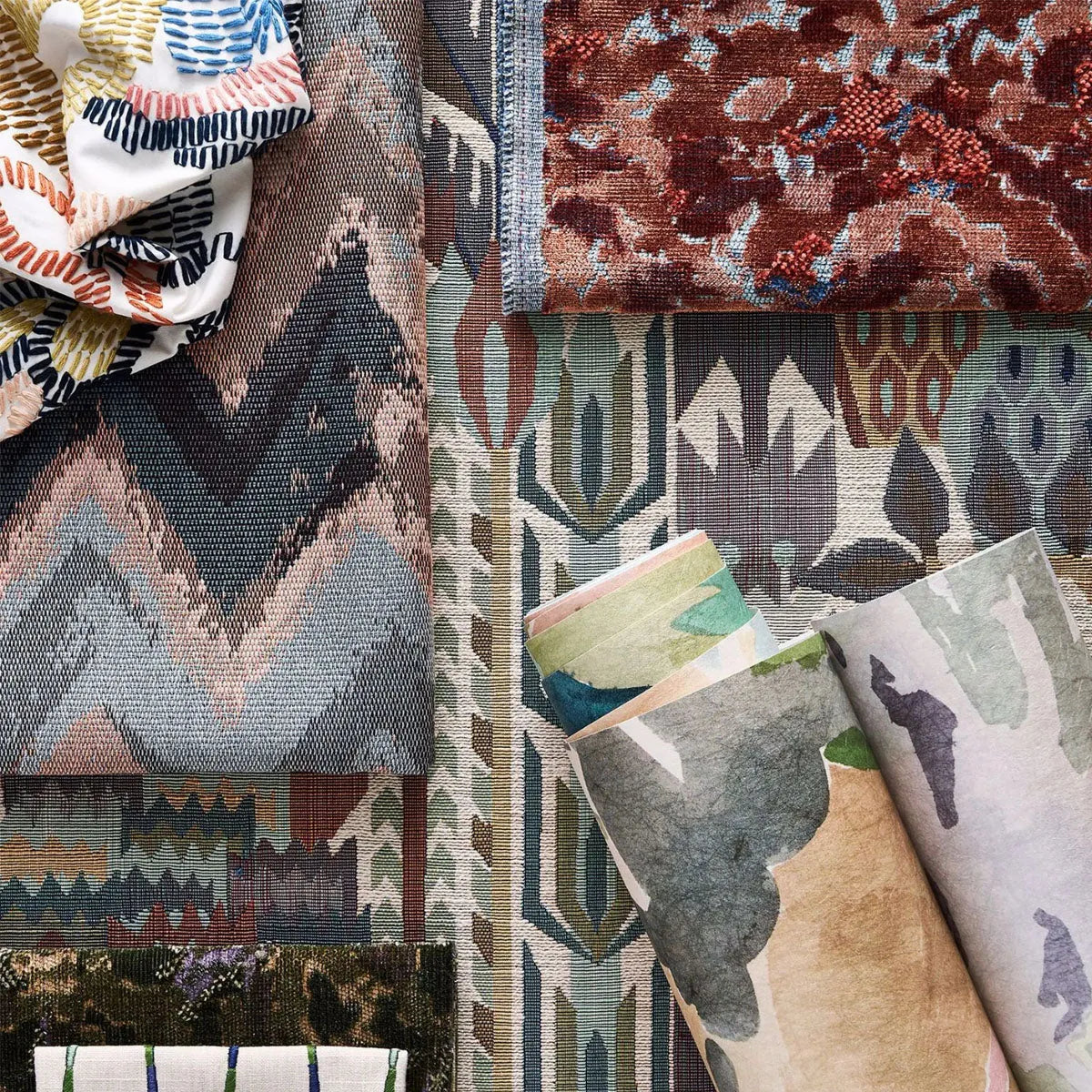 Ania Fabric - Harlequin