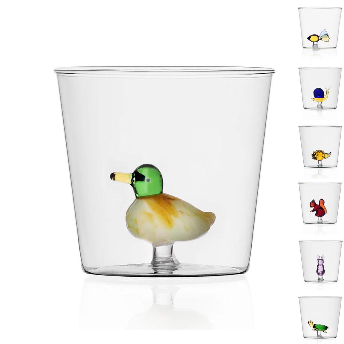 Animal Farm Glass Tumbler 8cm - Ichendorf